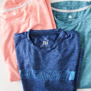 Lot of 3 Dry Fit Athletic Running Gym T-Shirt Tech Shirts Mens Size XS / Small